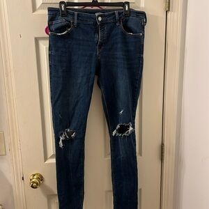 Old Navy Jeans. Rockstar Super Skinny mid rise. Size 12L